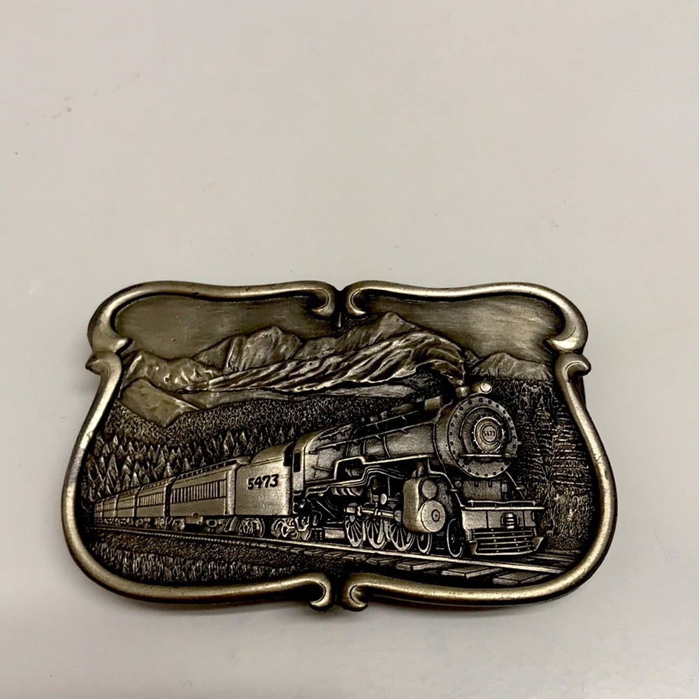 1984 Bergamot Brass Works Belt Buckle U-149